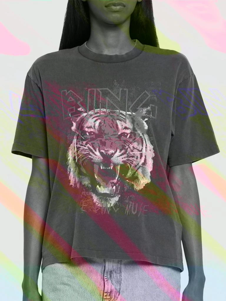 商品ANINE BING|Tiger Printed T-shirt,价格¥755,第2张图片详细描述