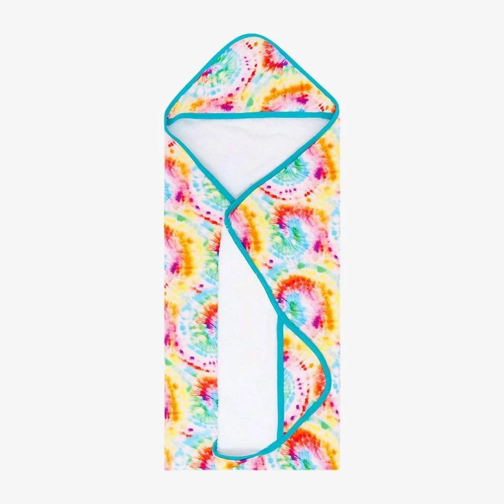 商品Posh Peanut|Kids Totally Tie Dye Hooded Towel In Multi Colored,价格¥373,第1张图片