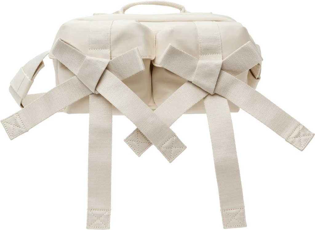 商品Simone Rocha|Off-White Beaded Classic Bow Crossbody Bag,价格¥6166,第1张图片