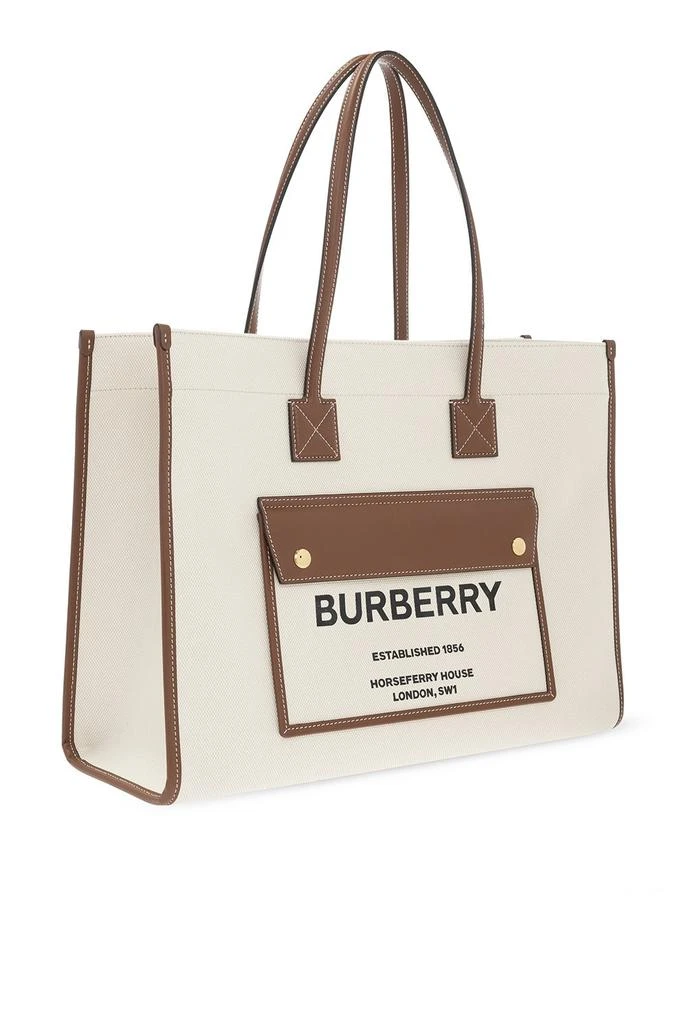 商品Burberry|Burberry Logo Printed Medium Tote Bag,价格¥7714,第3张图片详细描述