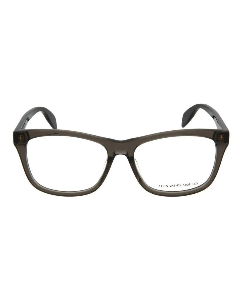 商品Alexander McQueen|Alexander McQueen Square Acetate Optical Glasses,价格¥1490,第4张图片详细描述