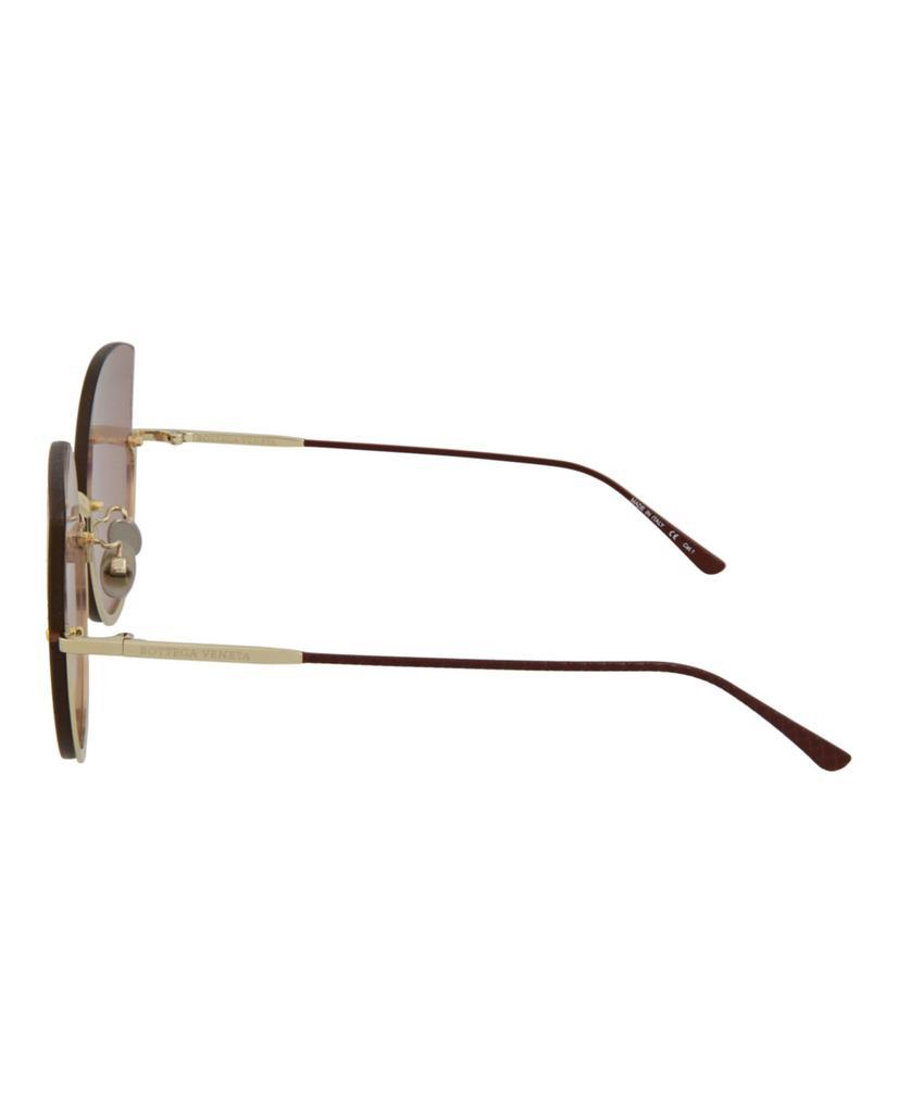 商品Bottega Veneta|Cat-Eye Frame Metal Sunglasses,价格¥884,第5张图片详细描述