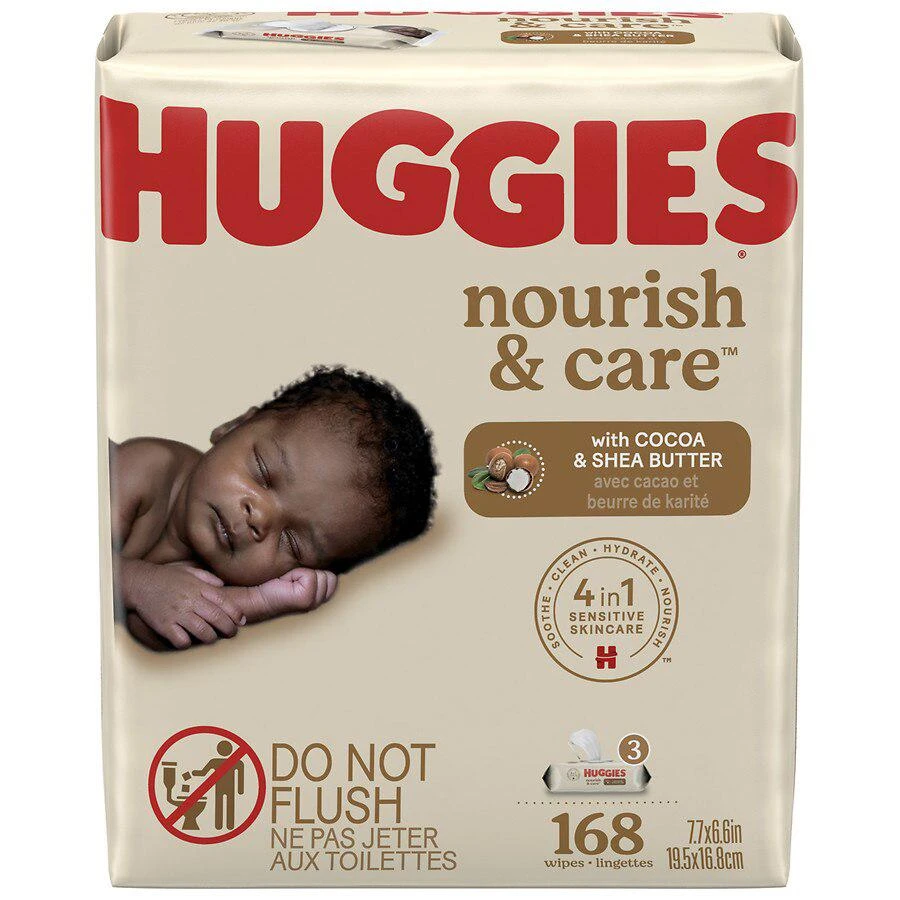 商品Huggies|Scented Baby Wipes Cocoa & Shea Butter,价格¥49,第3张图片详细描述