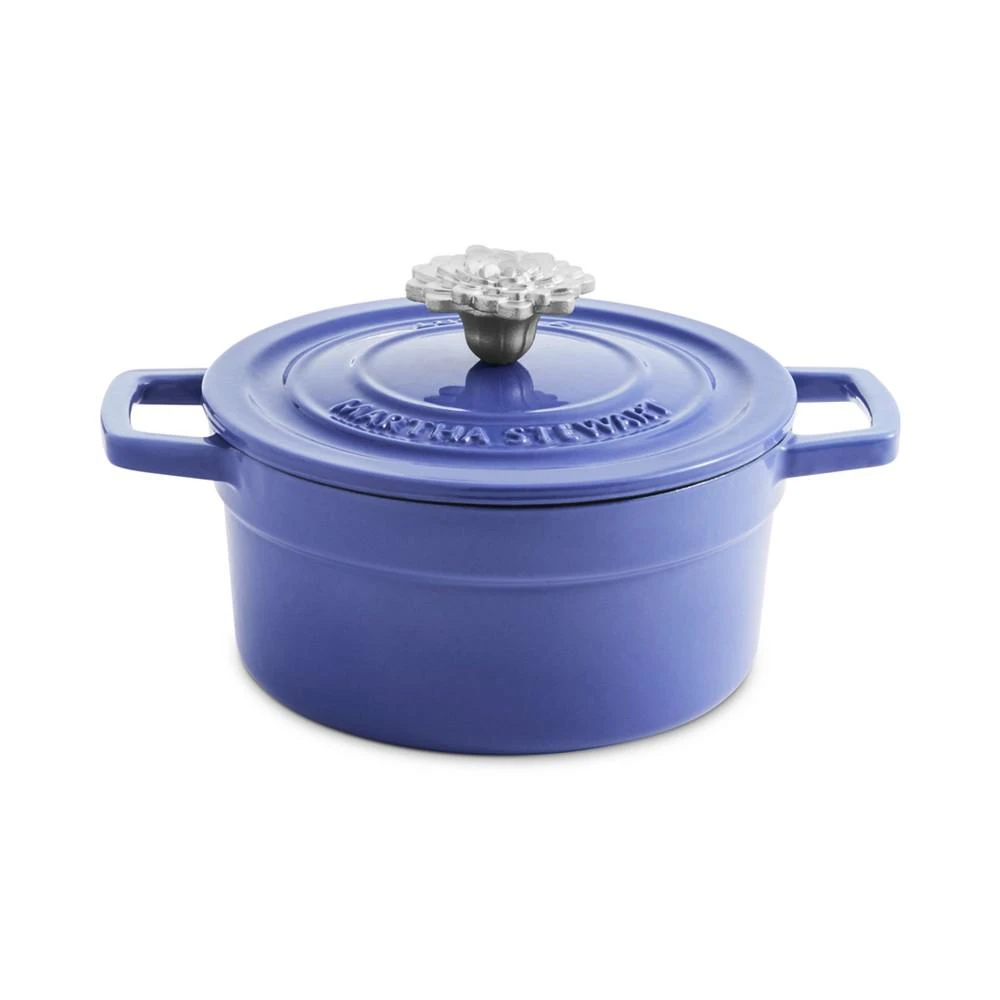 商品Martha Stewart|2-Qt. 珐琅铸铁锅,价格¥372,第1张图片