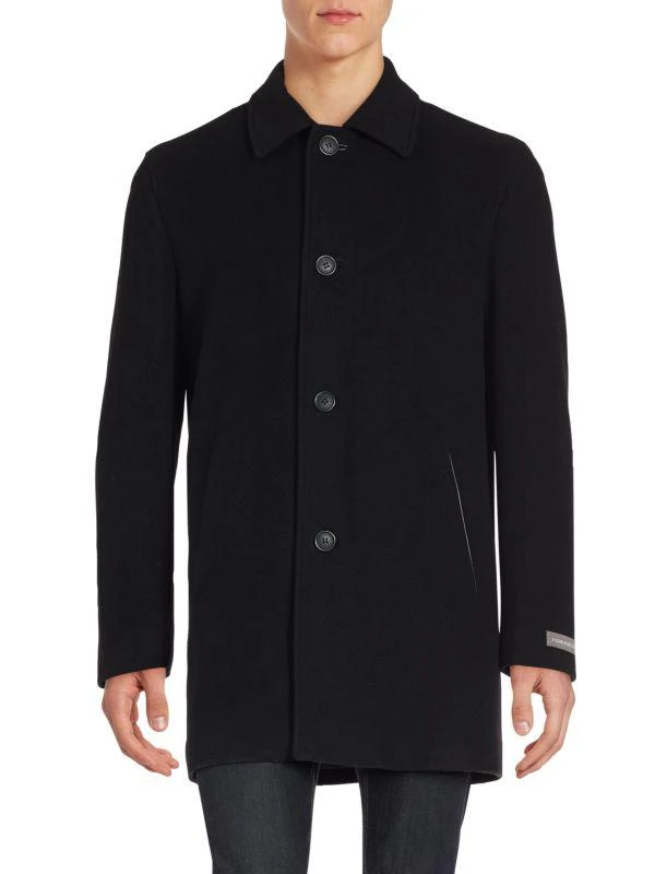 商品Cole Haan|Wool Blend Topcoat,价格¥2922,第1张图片