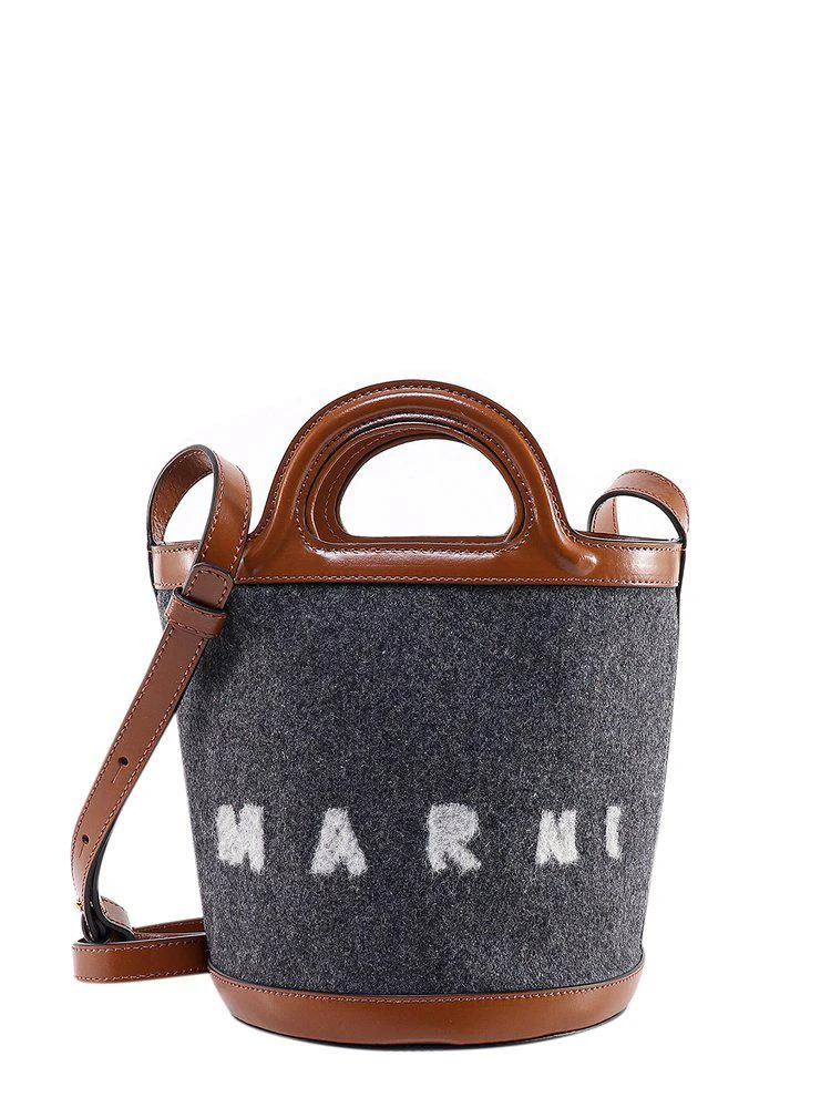 商品Marni|Marni Logo Printed Bucket Bag,价格¥5122,第1张图片