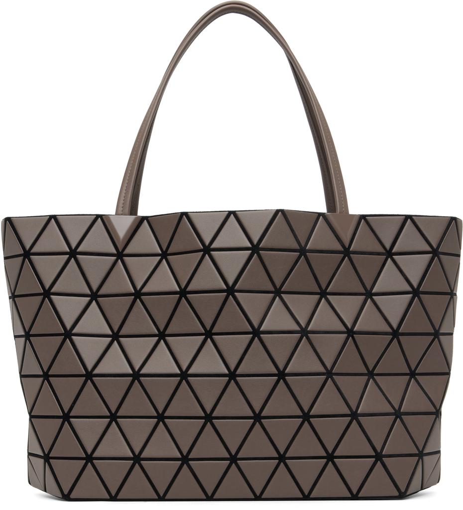 Borsa tote marrone opaca modello Bateau image 2