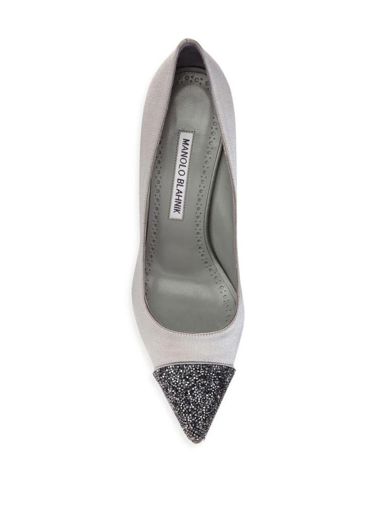 商品Manolo Blahnik|Bipunta Satin 高跟鞋,价格¥2978,第4张图片详细描述
