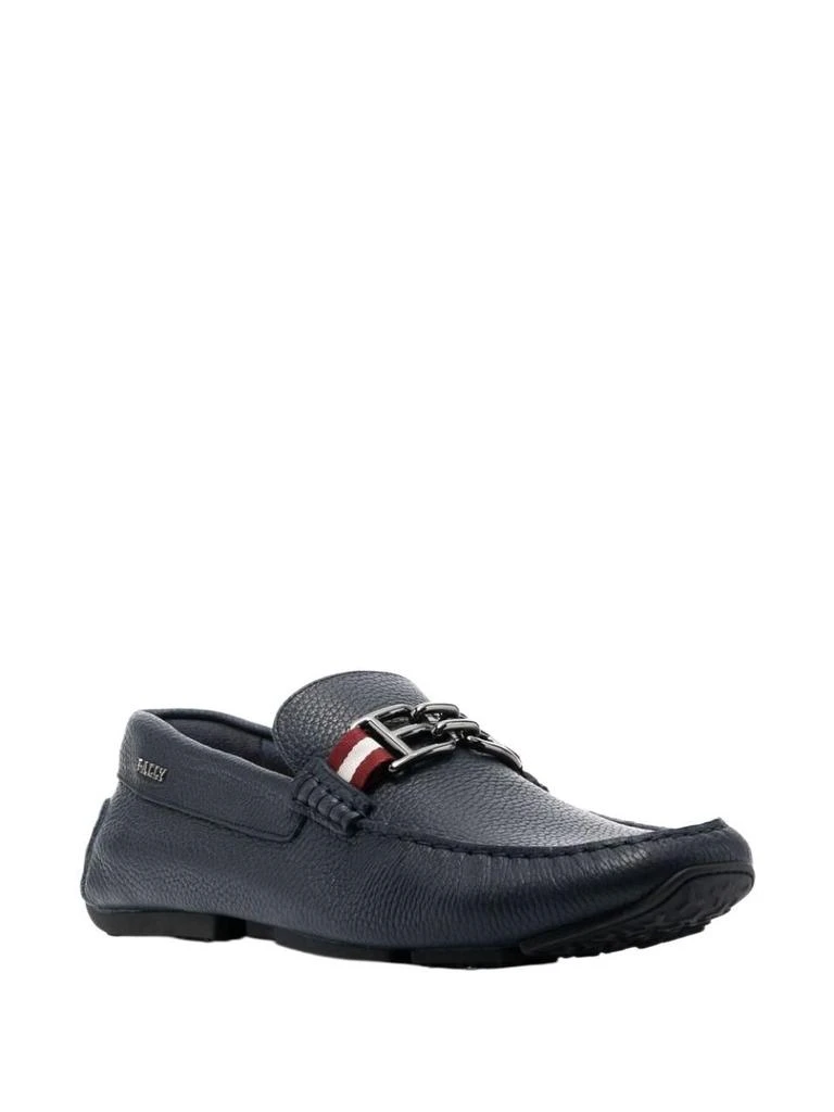 商品Bally|Bally men's blue other materials loafers,价格¥3872,第2张图片详细描述