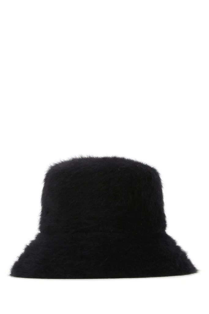 商品Kangol|Black angora blend Furgora Bucket hat,价格¥287,第2张图片详细描述