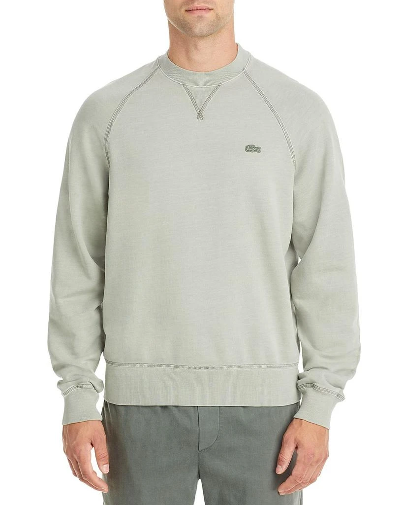 商品Lacoste|Relaxed Fit Topstitched Sweatshirt,价格¥870,第1张图片