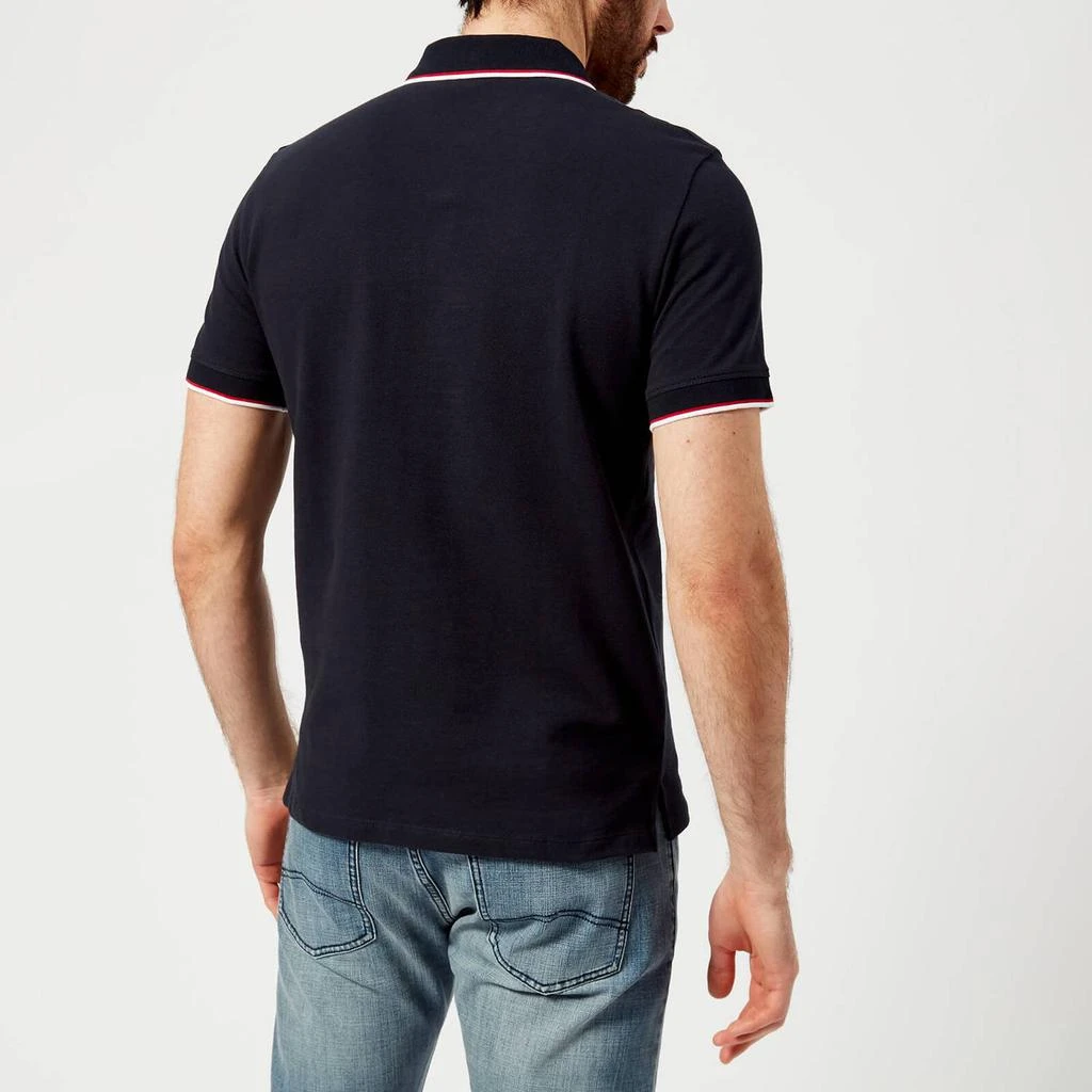 商品Armani Exchange|Armani Exchange Men's Tipped Polo Shirt - Navy,价格¥567,第2张图片详细描述