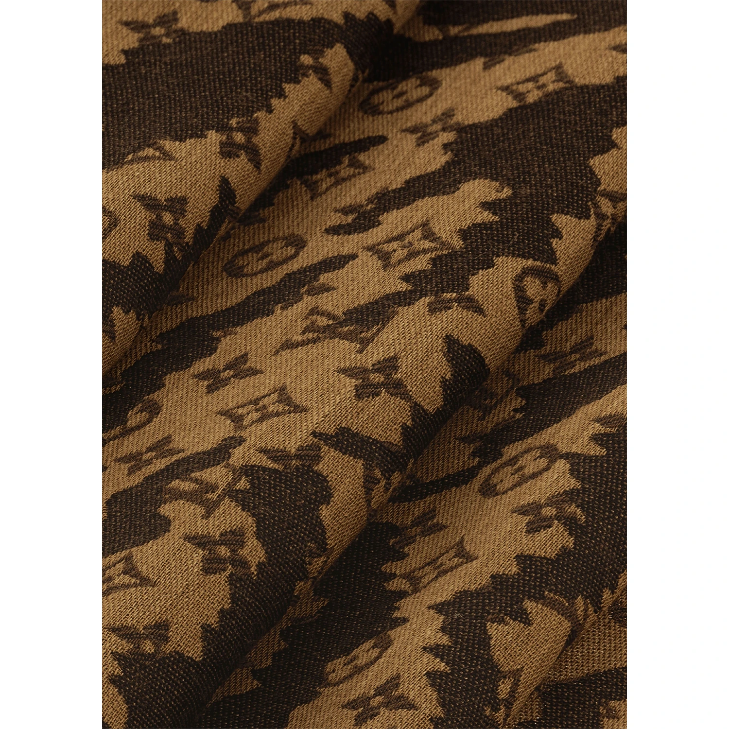 【预售】 女士 丝巾 Tigergram 披肩  M79070/Camel LVUM63YGBEI 商品