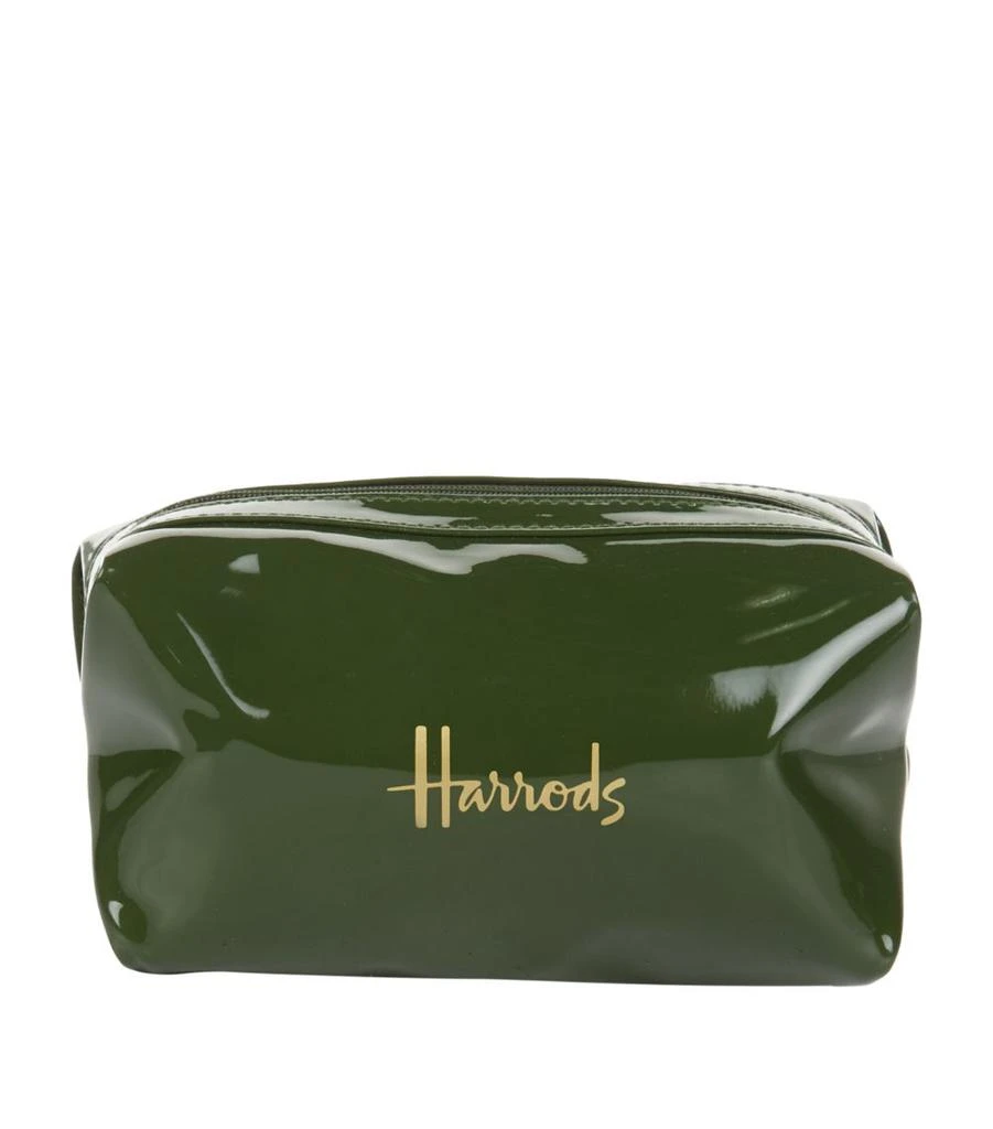 商品Harrods|Patent Logo Cosmetics Bag,价格¥246,第1张图片