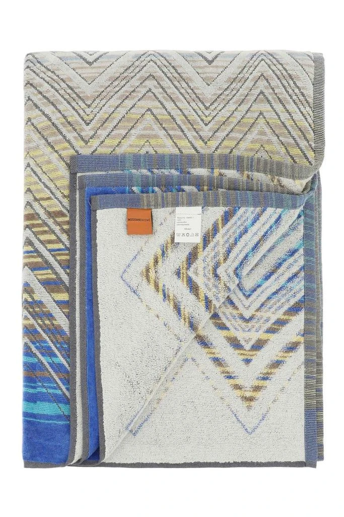 商品Missoni|Missoni Home Geometric-Patterned Stripe Detailed Bath Towel,价格¥1025,第3张图片详细描述