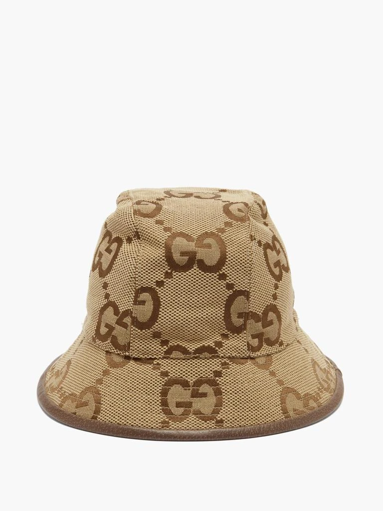 商品Gucci|Maxi GG-Supreme canvas bucket hat,价格¥4153,第3张图片详细描述