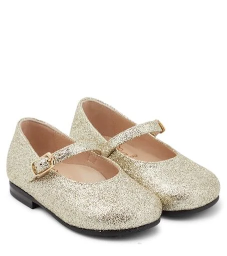 商品IL GUFO|Baby glittered ballet flats,价格¥778,第1张图片