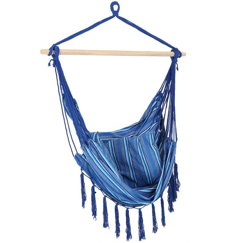 商品Sunnydaze Decor|Polyester Hanging Hammock Chair With Cushion,价格¥269,第1张图片