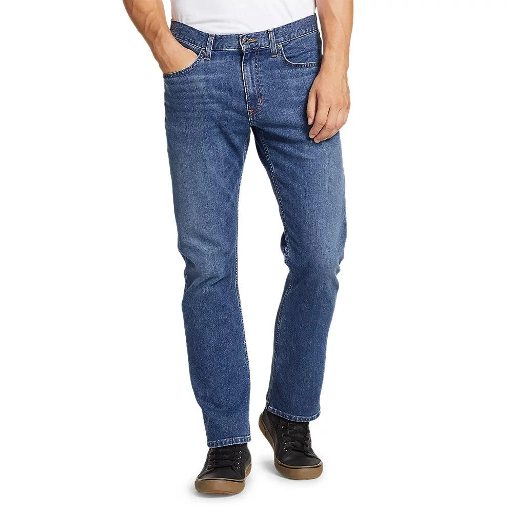 商品Eddie Bauer|Men's Field Flex Straight Jeans,价格¥278,第4张图片详细描述