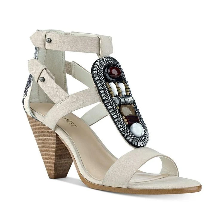 商品Nine West|Reese Caged Sandals,价格¥370,第1张图片