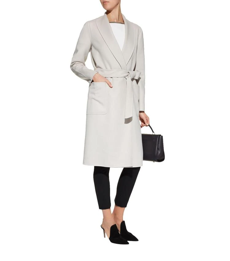 商品Max Mara|长款浴袍式系带大衣,价格¥8736,第5张图片详细描述