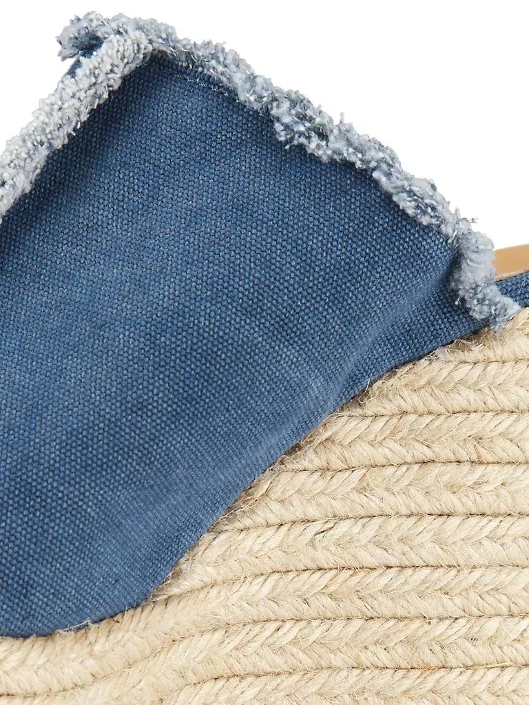 Fatima Canvas Wedge Sandals 商品