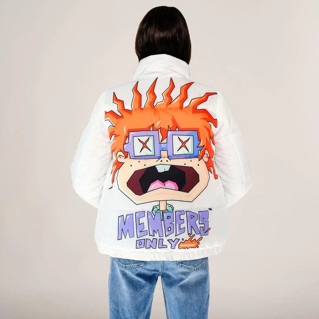 商品Members Only|Women's Rugrats Reversible Cire Puffer Jacket,价格¥276,第4张图片详细描述