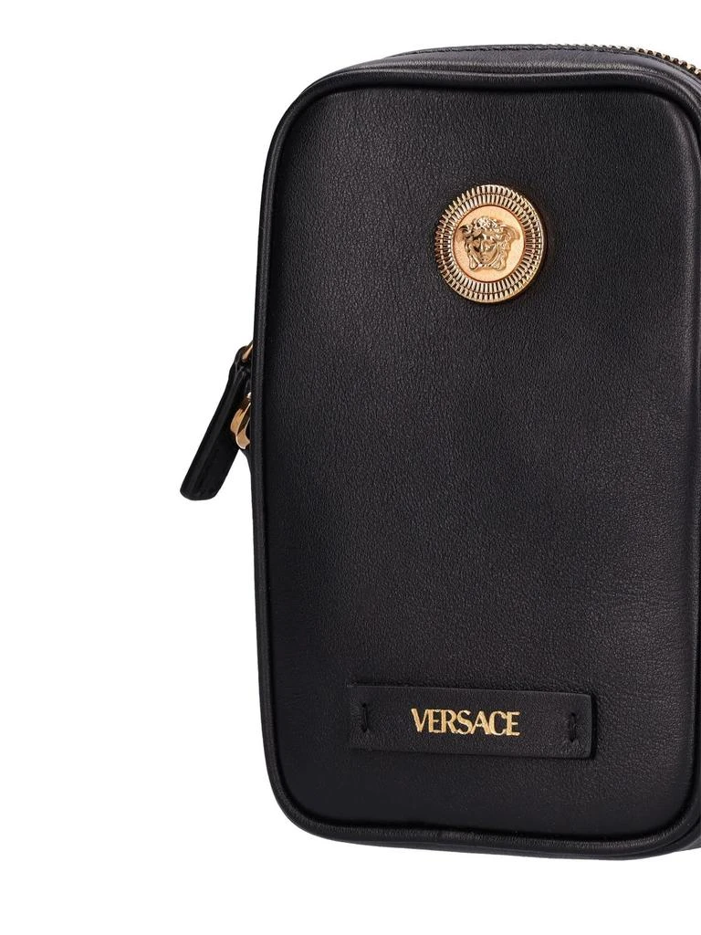 商品Versace|Medusa Leather Crossbody Bag,价格¥6492,第2张图片详细描述