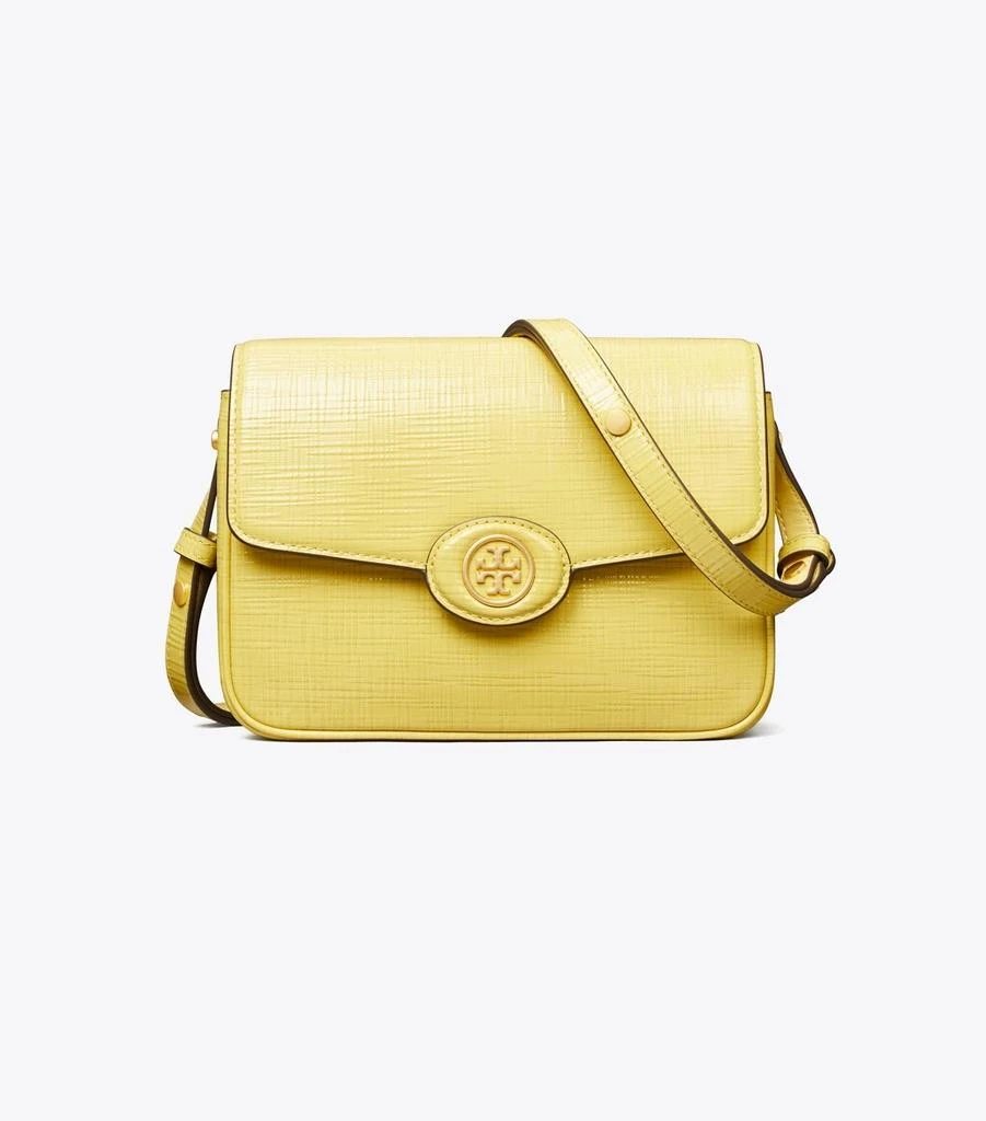 商品Tory Burch|Robinson Crosshatched Convertible Shoulder Bag,价格¥1714,第3张图片详细描述