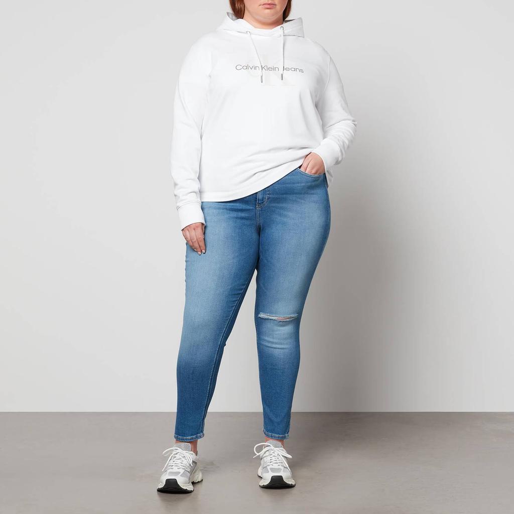 商品Calvin Klein|Calvin Klein Jeans Women's High Rise Skinny Ankle Plus Jeans - Denim Medium,价格¥884,第5张图片详细描述