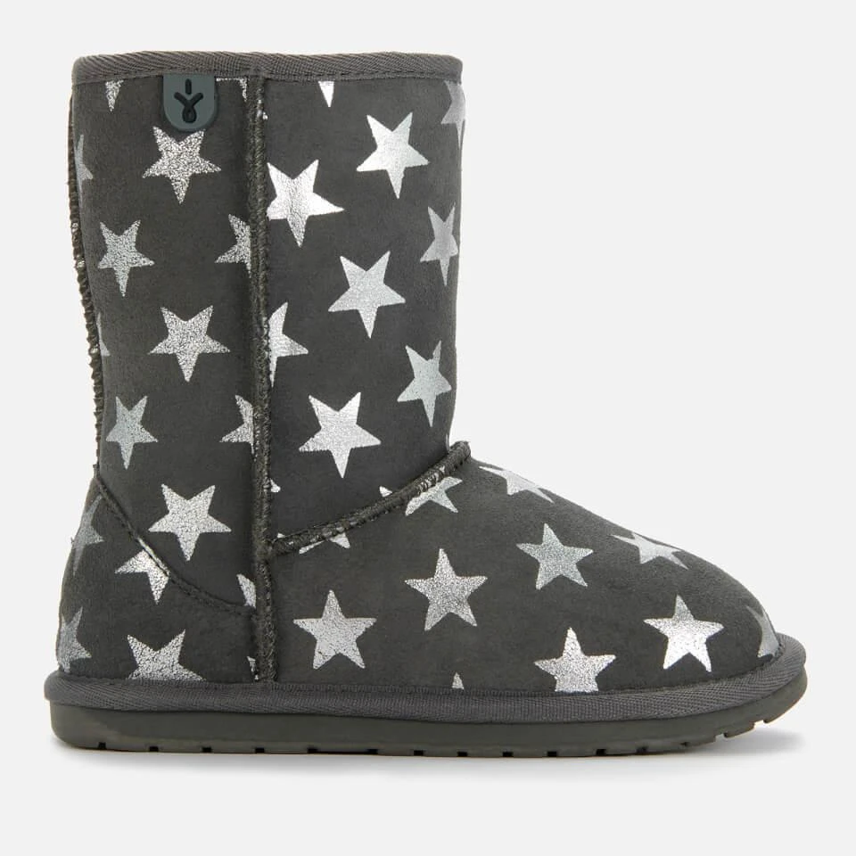 商品EMU Australia|EMU AUSTRALIA KIDS' STARRY NIGHT LEATHER BOOTS - CHARCOAL,价格¥131,第1张图片