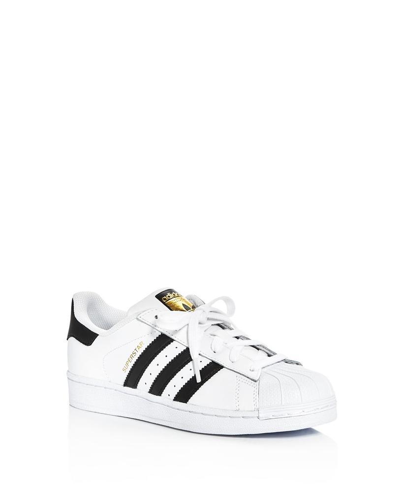 商品Adidas|阿迪达斯 Superstar Lace Up Sneakers - Big Kid,价格¥365,第1张图片