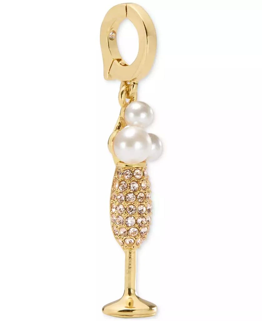 商品Kate Spade|Gold-Tone One In A Million Champagne Charm,价格¥332,第1张图片