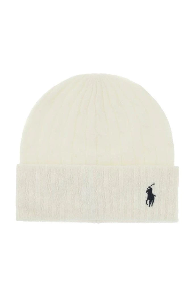 商品Ralph Lauren|Polo ralph lauren cable knit beanie,价格¥622,第1张图片