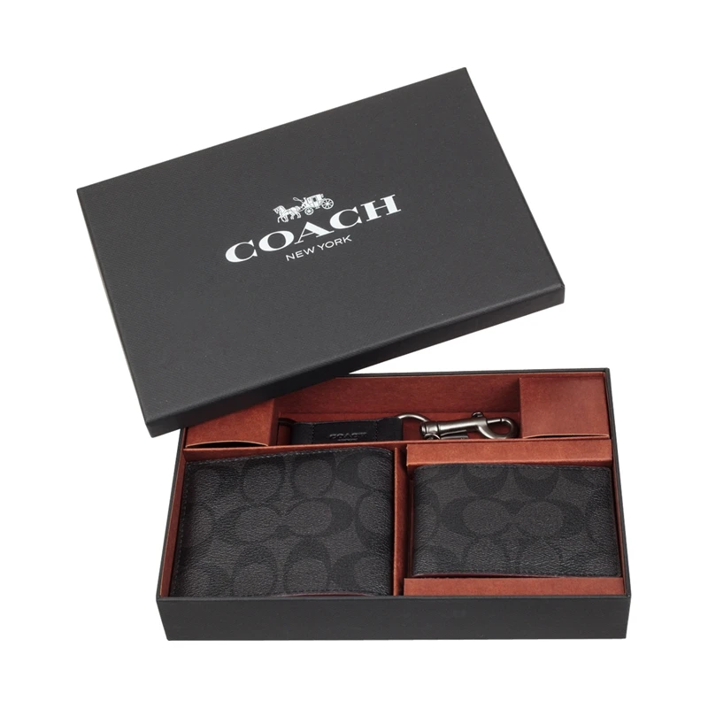 COACH/蔻驰 迷你男士PVC钱包+包 F41346N3A 新年情人节送礼好物 商品