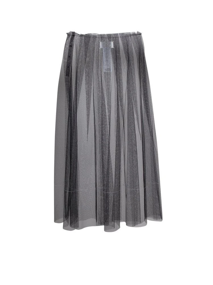 商品MAISON MARGIELA|Maison Margiela High Waist Tulle Midi Skirt,价格¥2646,第1张图片