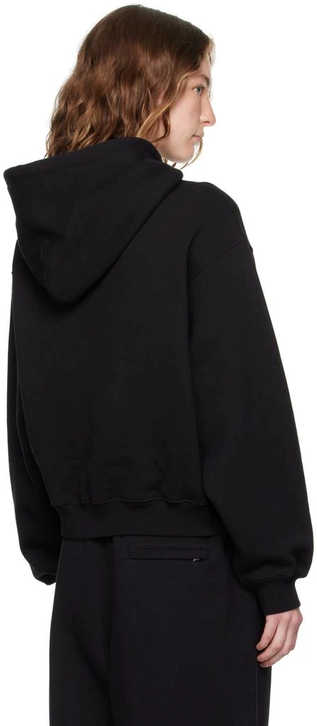 商品Alexander Wang|黑色 Bonded Puff Logo 连帽衫,价格¥3480,第3张图片详细描述