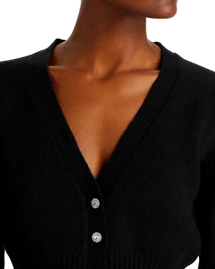 Rhinestone Button Cardigan Sweater - 100% Exclusive商品第5张图片规格展示