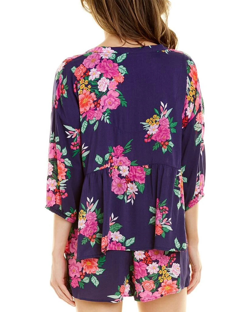 商品Kensie|Kensie Split Neck Top,价格¥111,第1张图片