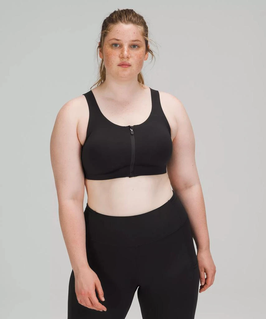 商品Lululemon|Enlite Front-Zip Bra *High Support, A–DDD(E) Cups,价格¥409,第1张图片详细描述