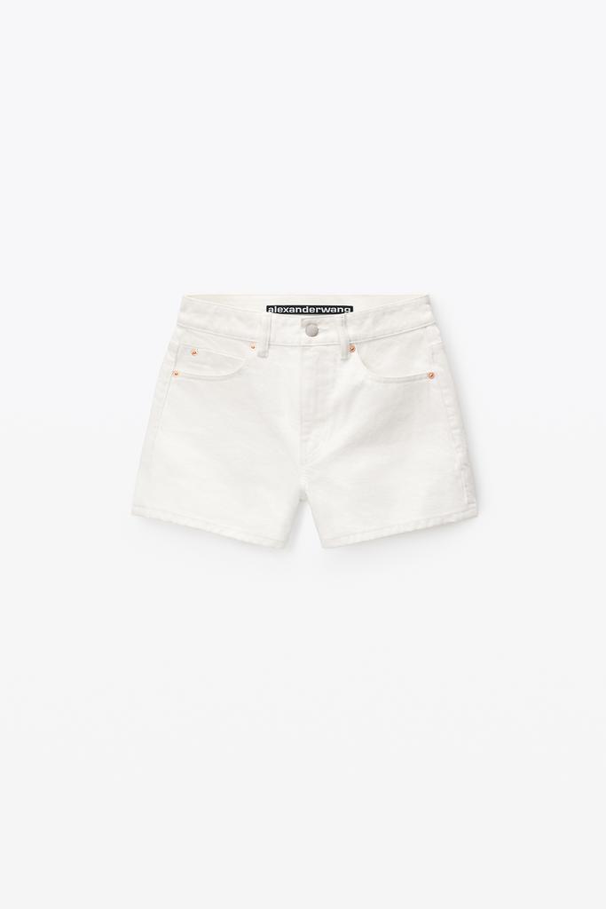 商品Alexander Wang|SHORTY HIGH-RISE SHORTS IN NATURAL DENIM,价格¥1875,第5张图片详细描述