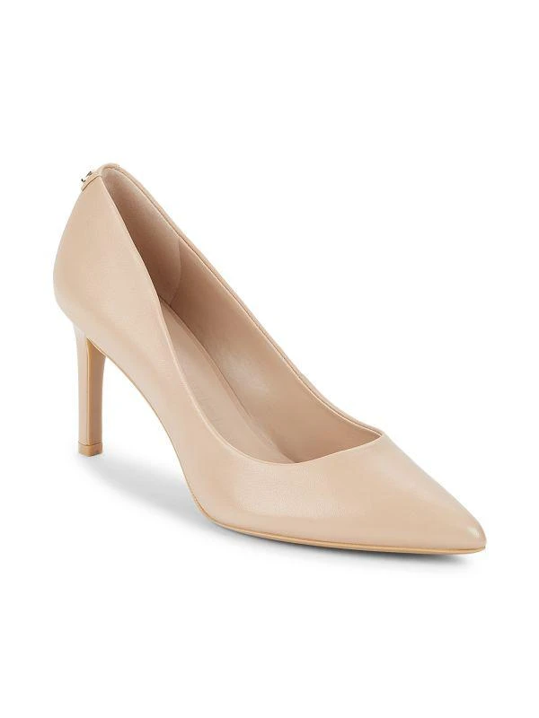 商品Karl Lagerfeld Paris|Glora Point Toe Leather Pumps,价格¥451,第2张图片详细描述