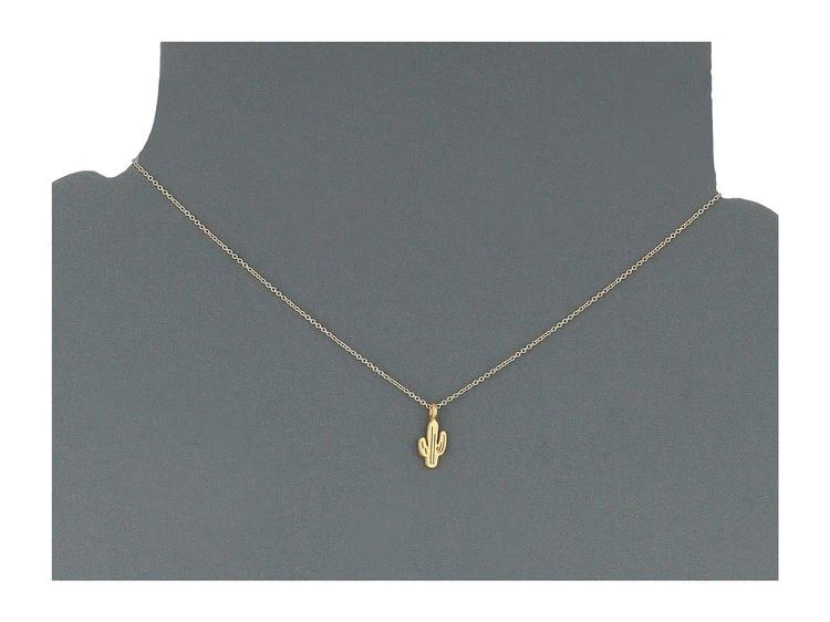 商品Dogeared|Beyond the Horizon Cactus Reminder Necklace,价格¥369,第4张图片详细描述