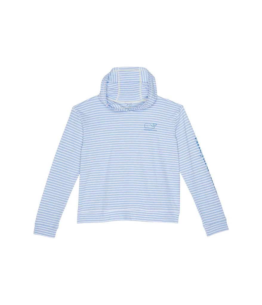 商品Vineyard Vines|Striped Whale Hoodie (Toddler/Little Kids/Big Kids),价格¥150,第1张图片