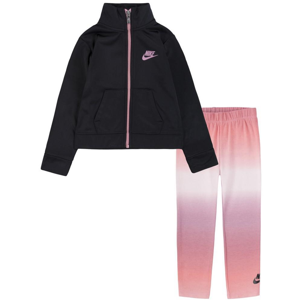 商品NIKE|Toddler Girls Printed Tricot Jacket and Leggings, 2 Piece Set,价格¥220,第1张图片