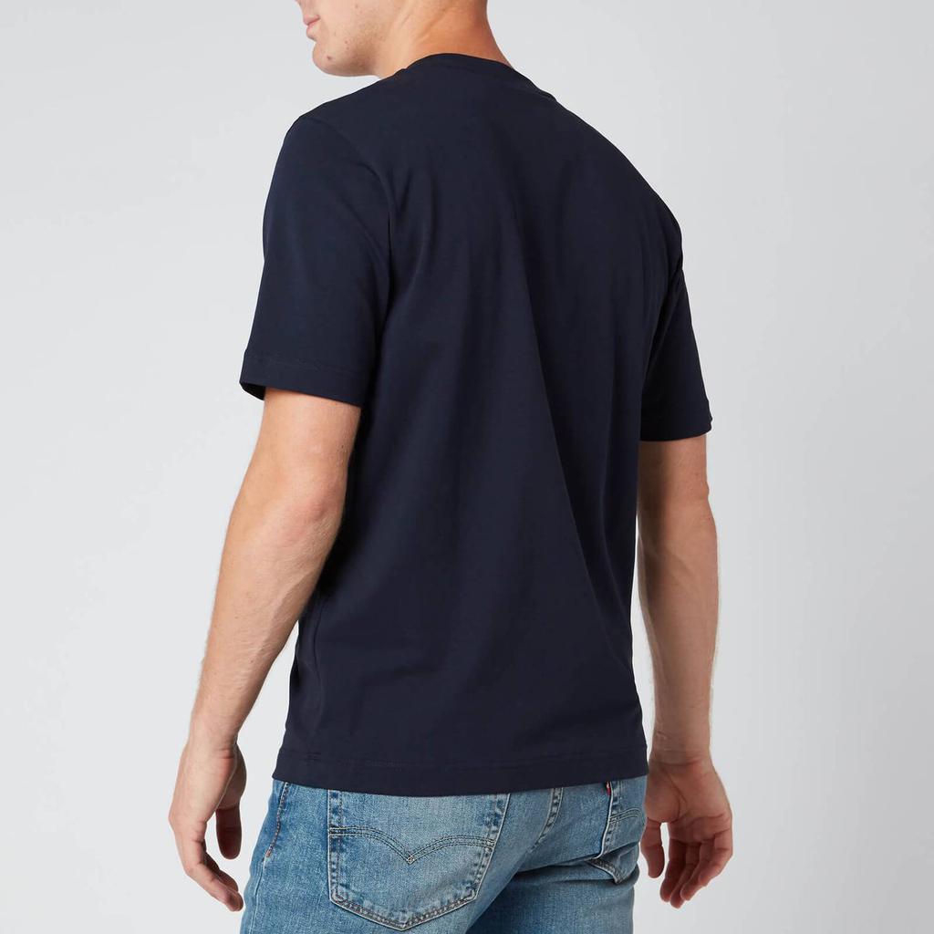 BOSS Orange Men's Tchup T-Shirt - Dark Blue商品第2张图片规格展示