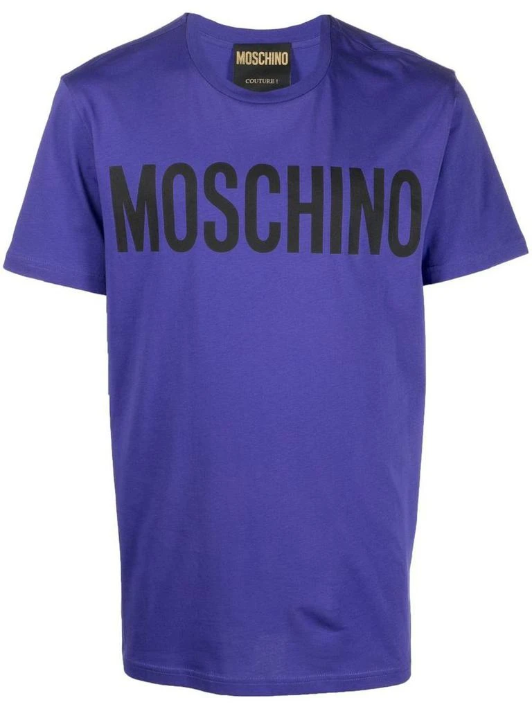 商品Moschino|MOSCHINO T-shirt with printed logo,价格¥819,第1张图片