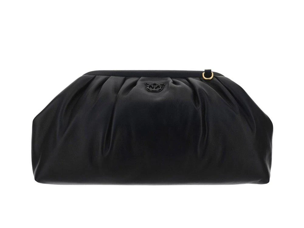 商品PINKO|Pinko Logo Plaque Maxi Chain Clutch Bag,价格¥2047,第1张图片