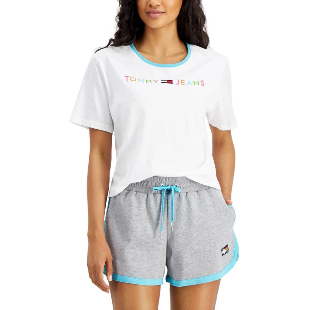 商品Tommy Jeans|Tommy Jeans Womens Cotton Logo T-Shirt,价格¥115,第1张图片