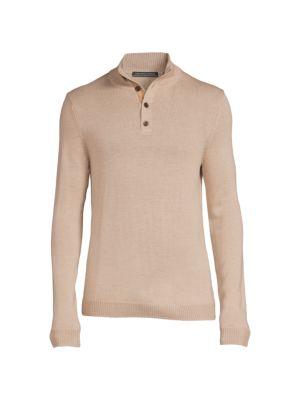 Merino Blend Henley Sweater商品第3张图片规格展示